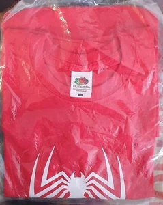 Marvel's Spider-Man Promotional T-Shirt Rare Promo Large Tee Shirt Free Post - Picture 1 of 4