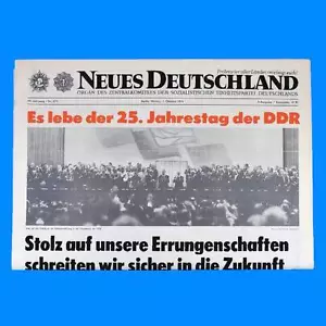 DDR Neues Deutschland April 1975 Geburtstag Hochzeit 44. 45. 46. 47. 48. 49. ZK - Bild 1 von 1