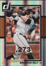 2014 Donruss Stat Line Career #330 Brandon Belt/273