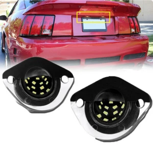 2Pcs LED Bumper License Plate Light Lamp Fit FOR FORD for MUSTANG 1994-2004 NEW - Picture 1 of 8
