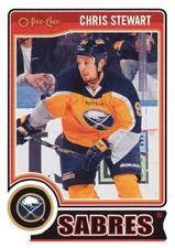 2014-15 O-Pee-Chee Buffalo Sabres Hockey Card #68 Chris Stewart