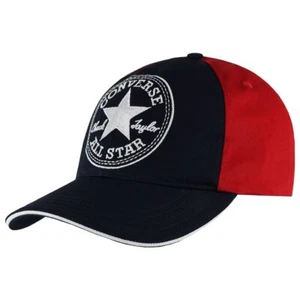 Gorra Converse All Star Chuck Taylor Logo Ajustable Para Hombre Azul Marino/Rojo 3C019403 410 - Imagen 1 de 2