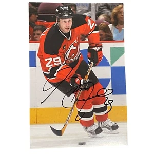 NHL Grant Marshall #29 New Jersey Devils signiertes Autogramm 4x6 Postkarte - Bild 1 von 4