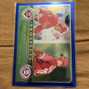 2003 Topps Chrome - PROSPECTS #438 Chase Utley, Gavin Floyd - Picture 1 of 2