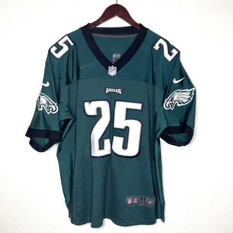 Nike On Field Philadelphia Eagles LeSean McCoy #25 Jersey Size 44 Green Cover