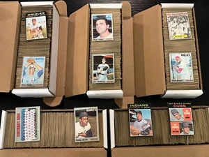 (~2.500) 1970-1971 Topps Baseball Karten Vintage Lot, Low Grade, *SEWALL* - Bild 1 von 3