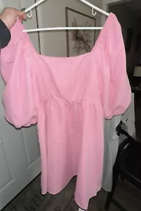 Off The Shoulder Pink Dress - Picture 1 of 1