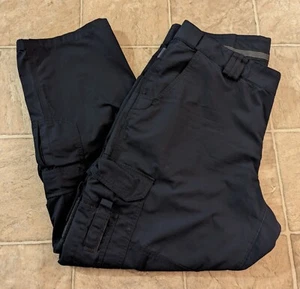 511 Tactical Men's Size 42x32 Black Work Cargo Pants Straight Leg Utility 3730 - Picture 1 of 5