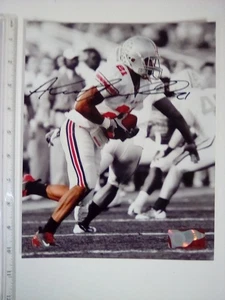Foto firmada de 8" x 10" OSU Anderson Cooper #21 Def. Volver 2006-2009 - Imagen 1 de 3
