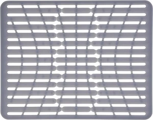 ¡Nuevo en paquete! Alfombrilla protectora de silicona para fregadero grande OXO Good Grips 16,25" x 12,75" - Imagen 1 de 8