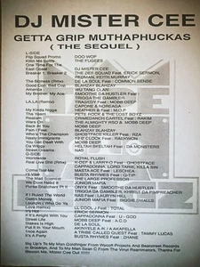Dj Mister Cee Getta Grip Muthaphuckas (The Sequel).  - Picture 1 of 3