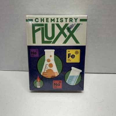 Chemistry Fluxx Elemental Card Game Looney Labs Ever-Changing Card Game LOO 078 - Image 1 of 4