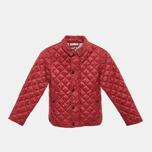 Burberry Kids Red Diamond Quilted Synthetic Jacket 8 Yrs - Picture 1 of 5