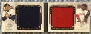 David ORTIZ Victor Martinez🔥2015 Topps Museum Dual Jumbo Relic Booklet 1/5💥 - Bild 1 von 7