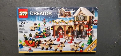 LEGO Creator 10245 Santa’s Workshop Expert Christmas Set Retired Sealed - Image 1 of 4
