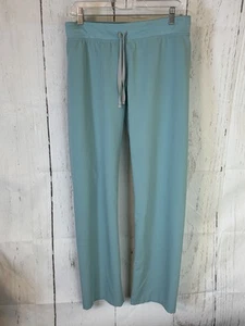 FIGS Pants Womens Medium Tall Green Technical Collection Drawstring Scrub Pocket - Picture 1 of 10