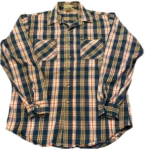 Camisa de Franela Big Mac De Colección St John’s Bay Talla Grande Alta Hecha en EE. UU. Envejecida - Imagen 1 de 10