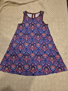 LOFT Ann Taylor Damen XSP Petite Neckholder Kleid Rot Damast Stretch Jersey Strick - Bild 1 von 11