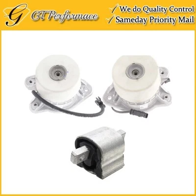 Juego de 3 piezas de montaje de motor y transmisión de calidad para Mercedes-Benz S450 2018, 2020 3,0 L V6 Foto 1 de 4