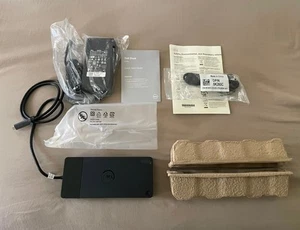 DELL Dock WD19S (07GFHN) USB-C 180W Power Delivery Docking Station - Photo 1/6