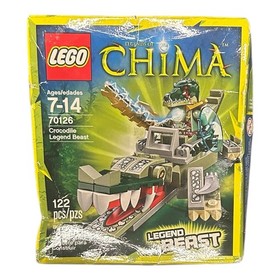 Lego 70126 - Legends of Chima - Crocodile Legend Beast - NEW Sealed Box Damage