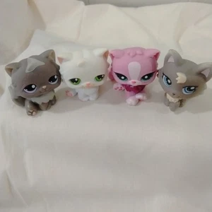 LPS Littlest Pet Shop Lote de 4 gatos persas 2138, 15, 1411, 973 - Imagen 1 de 24