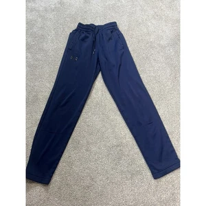 Under Armour Pants Mens Extra Small Navy Blue Jogger Activewear Sports Loose - Picture 1 of 9