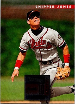 1996 Donruss #437 Chipper Jones - Image 1 of 2
