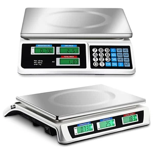 Bascula digital para alimentos balanza electronica para medir el precio de los a - Picture 1 of 12