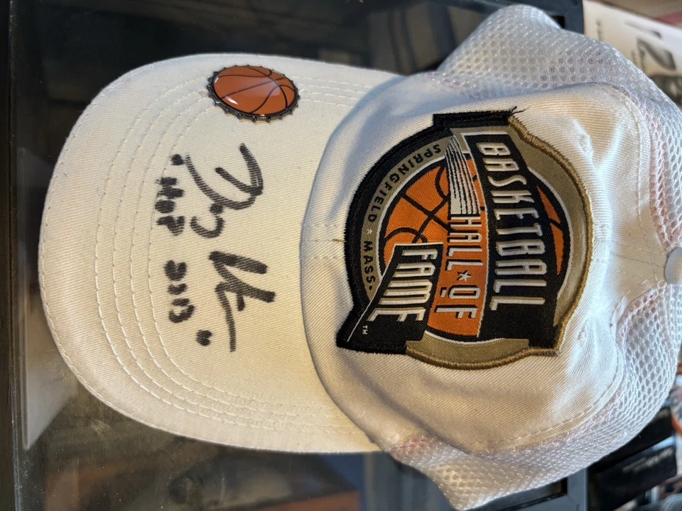 Gary Payton Autographed Basketball Hall Of Fame Hat With Bottle Opener - Image 1 of 3
