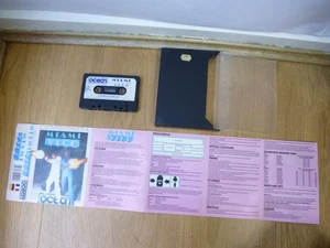 MIAMI VICE💥OCEAN COMMODORE C64 CASSETTE TAPE 1986 GAME 100% TESTED - Picture 1 of 20