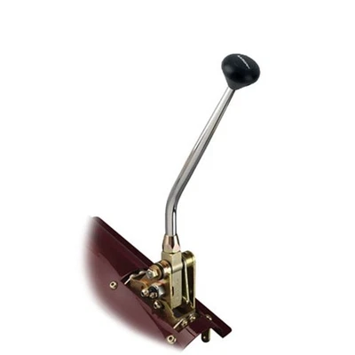 Lokar FM4L80AMB Floor Mount Trans Shifter, 4L80E, 23 In, Blk Knob Foto 1 de 4