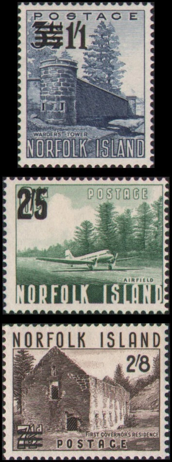 Norfolk Island #26-28 MH - Image 1 of 1