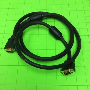Radio Shack 6FT Heavy Duty Gold Connector VGA Cable Cord - Picture 1 of 6