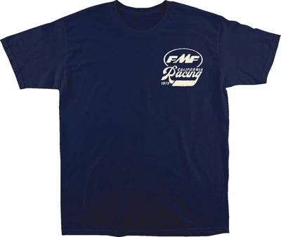 FMF Twisted Metal Mens Short Sleeve T-Shirt Navy Blue LG - Image 1 of 2