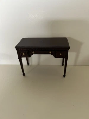 1:12 Scale Bespaq Mahogany Desk - Image 1 of 2