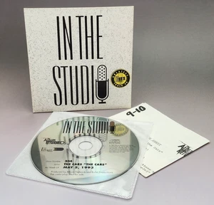 Vintage 1993 IN THE STUDIO Radio Show #254 - THE CARS / RICK OCASEK + Cue Sheet - Imagen 1 de 3