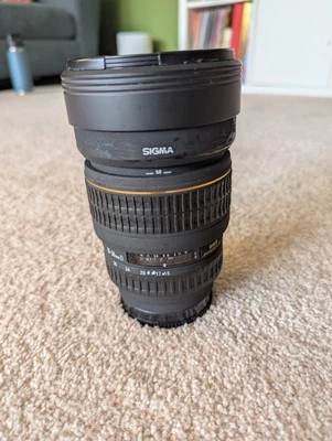 Sigma 15-30mm F/3.5-4.5 D EX DG AF ASPHERICAL Lens for Sony Minolta clean glass! - Image 1 of 4