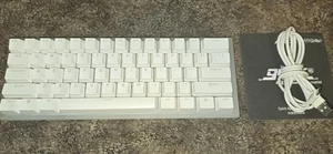 Ajazz Geek Mechanical Keyboard, 82 Keys Multi Color LED Wave Effect - Picture 1 of 5