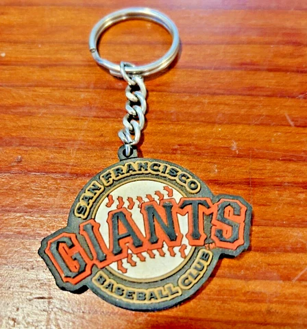 Giants Baseball Keychain Cover