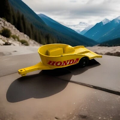 Remolque Matchbox serie de colección No.38 de Lesney Honda para motocicletas 1968 sin motocicleta Foto 1 de 4