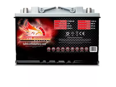 For 2009-2013 BMW 328i xDrive Battery Fullriver 28355ZDQV 2010 2011 2012 - Image 1 of 2