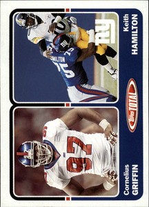 2003 Topps Total Football Card #414 Cornelius Griffin/Hamilton