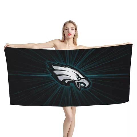 Philadelphia Eagles Beach Towel - NFL Football - Eagles Towel - 30" x 60" Cover