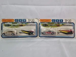 Matchbox Lesney Superfast TP-30 Datsun 260Z y Ford CORTINA con Seafire. Raro - Imagen 1 de 14