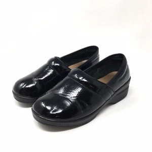 Duck Head Becky schwarze Lackleder Clogs 6M Pflege leicht  - Bild 1 von 9