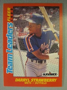 Fleer Team Leaders #40 1988 Darryl Strawberry - Imagen 1 de 1