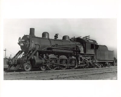 Soo Line Railroad 705 Train Photo 4-6-2 Pacific Steam Locomotive 1954 *P105b - Image 1 of 2