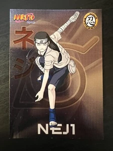 Naruto Panini Ninja Ranks Ninja Warriors 2002 Neji #NUEVO CON ETIQUETAS 7 Holo - Imagen 1 de 2