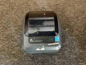 Impresora de escritorio compacta de código de barras térmica directa Zebra GX420d GX42-202410-000/WH - Imagen 1 de 11